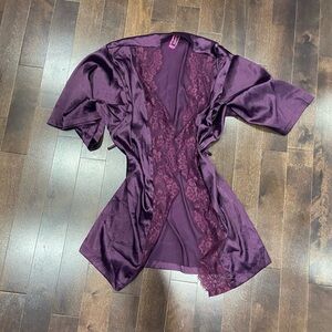 LA SENZA plum robe S/M